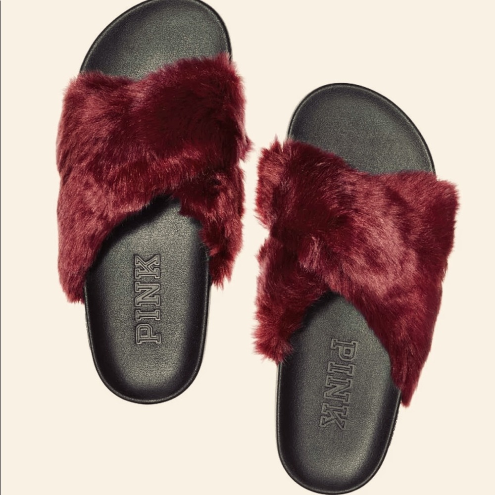 Victoria Secret cross cross ruby slides